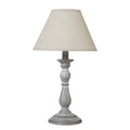 Augusta Column Table Lamp with Linen Shade