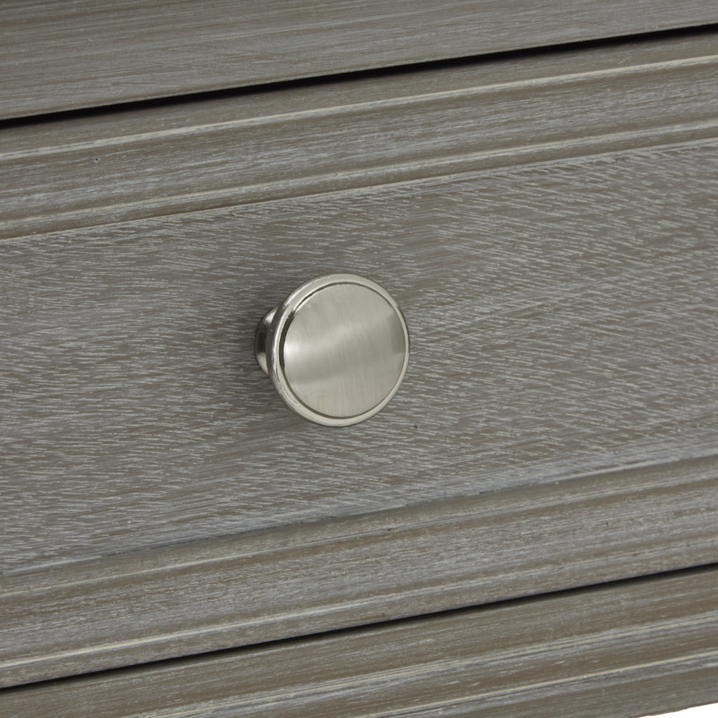 Serene Collection Two Drawer Console Table - Grey