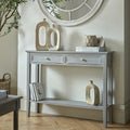 Serene Collection Two Drawer Console Table