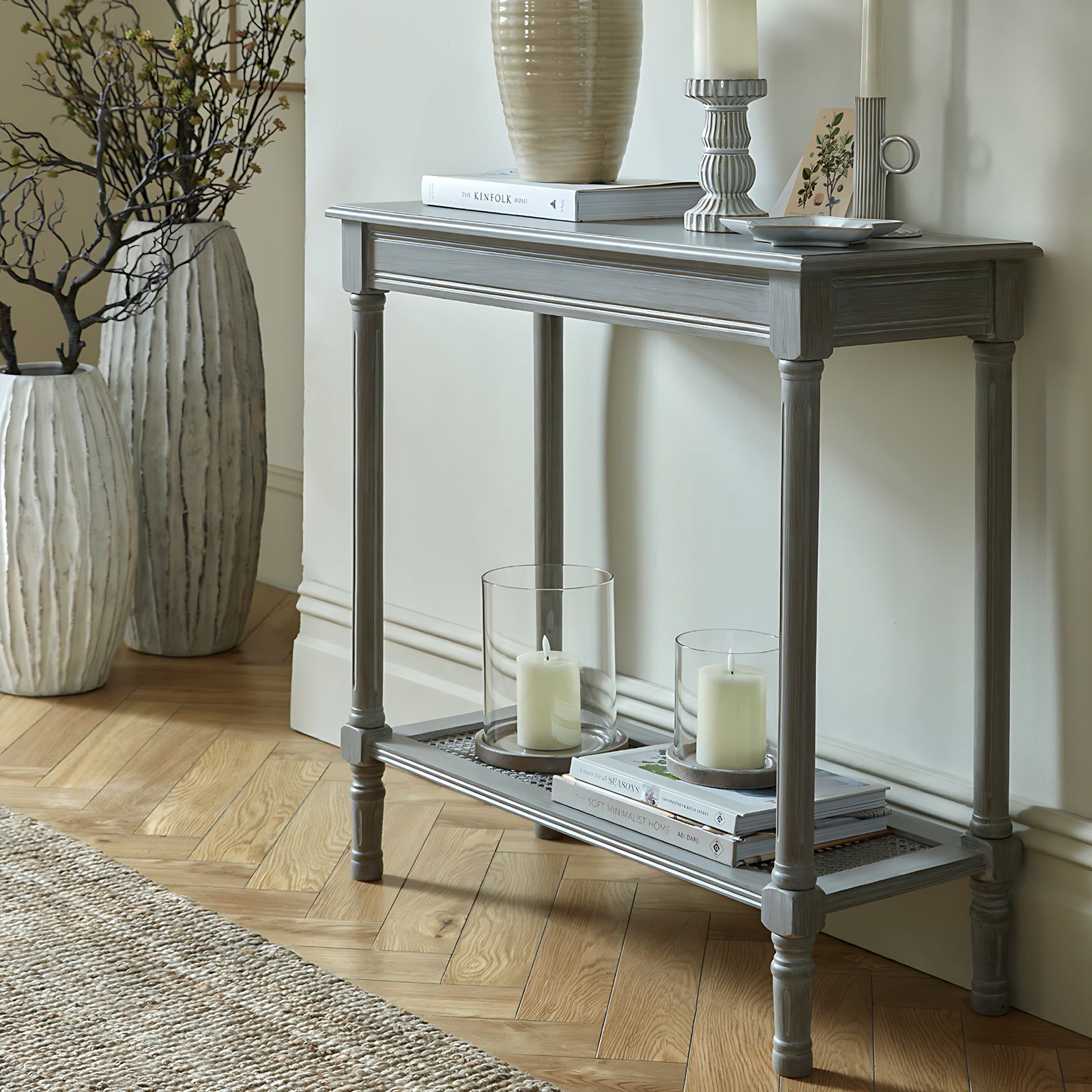 Serene Rattan Collection Console Table