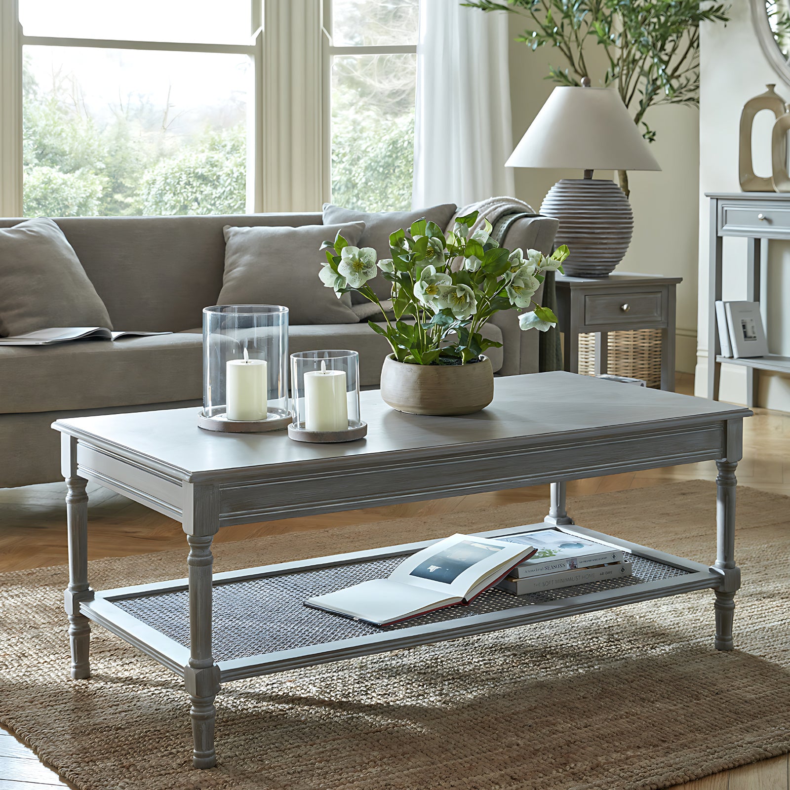 Serene Rattan Collection Coffee Table