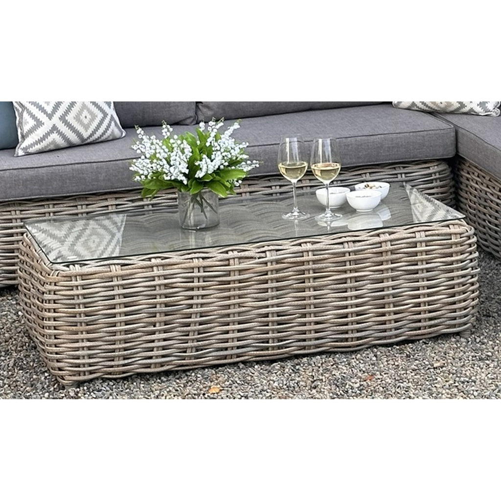Amalfi Collection Outdoor Large Corner Set - Beige