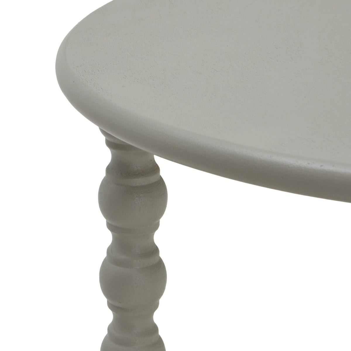 Camden Collection Round Side Table - Grey