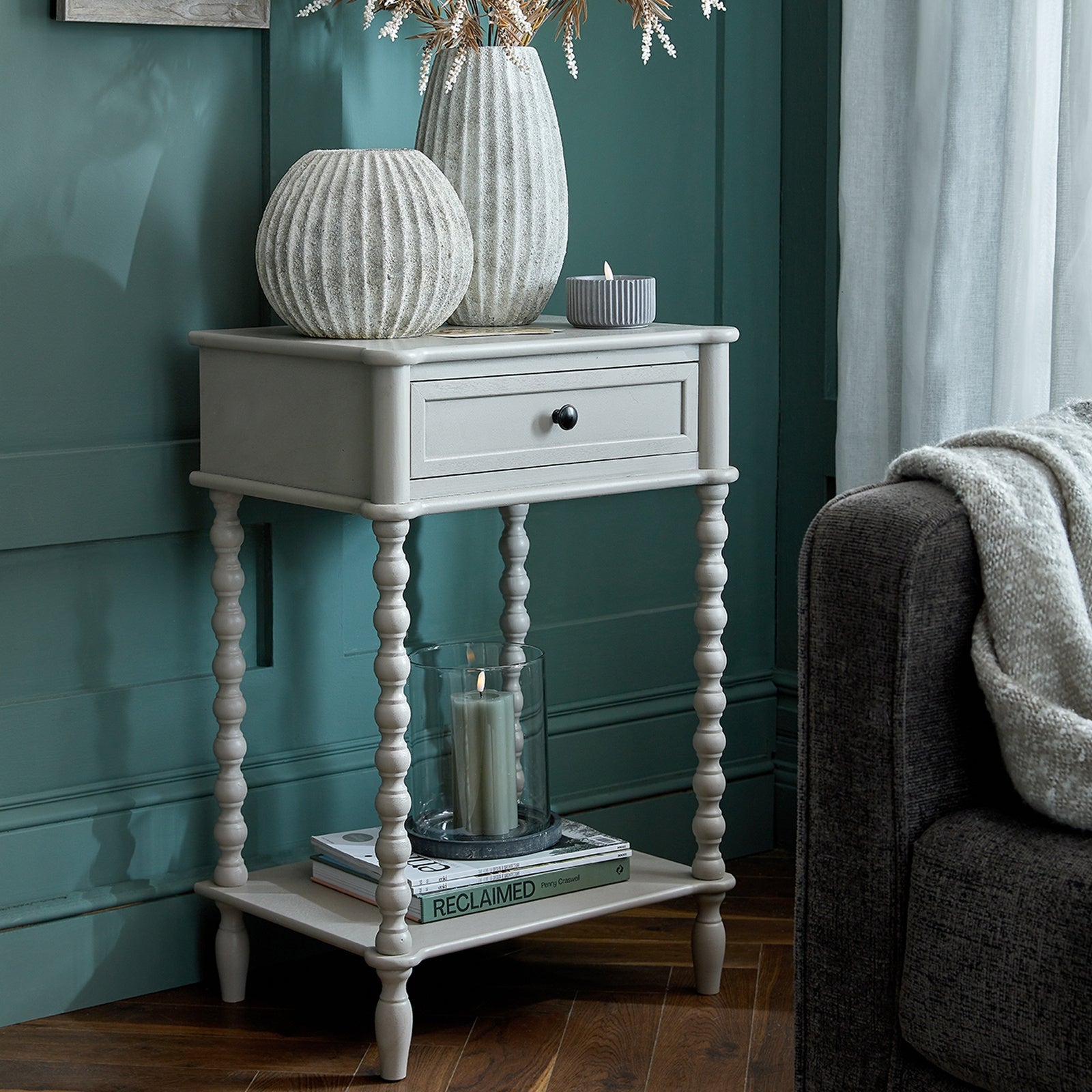 Camden Collection One Drawer Side Table