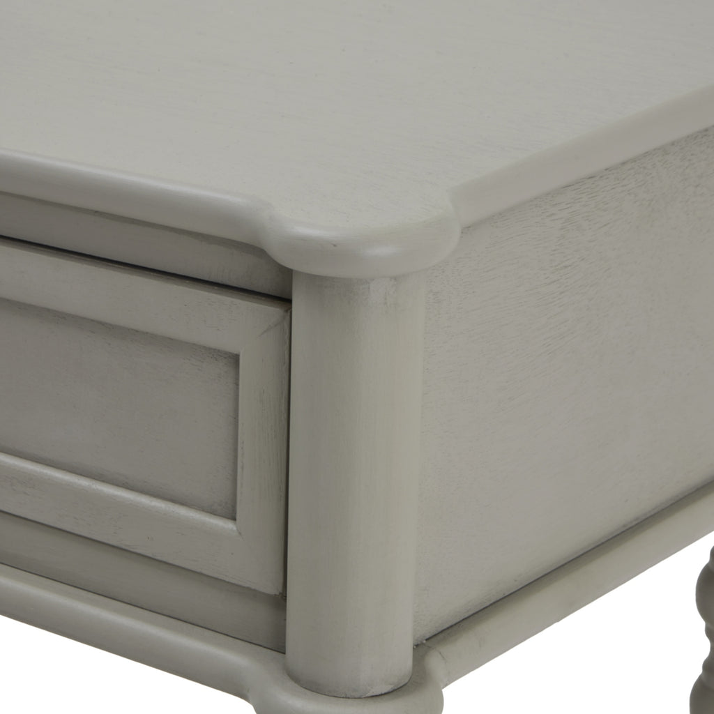 Camden Collection Two Drawer Console Table - Grey