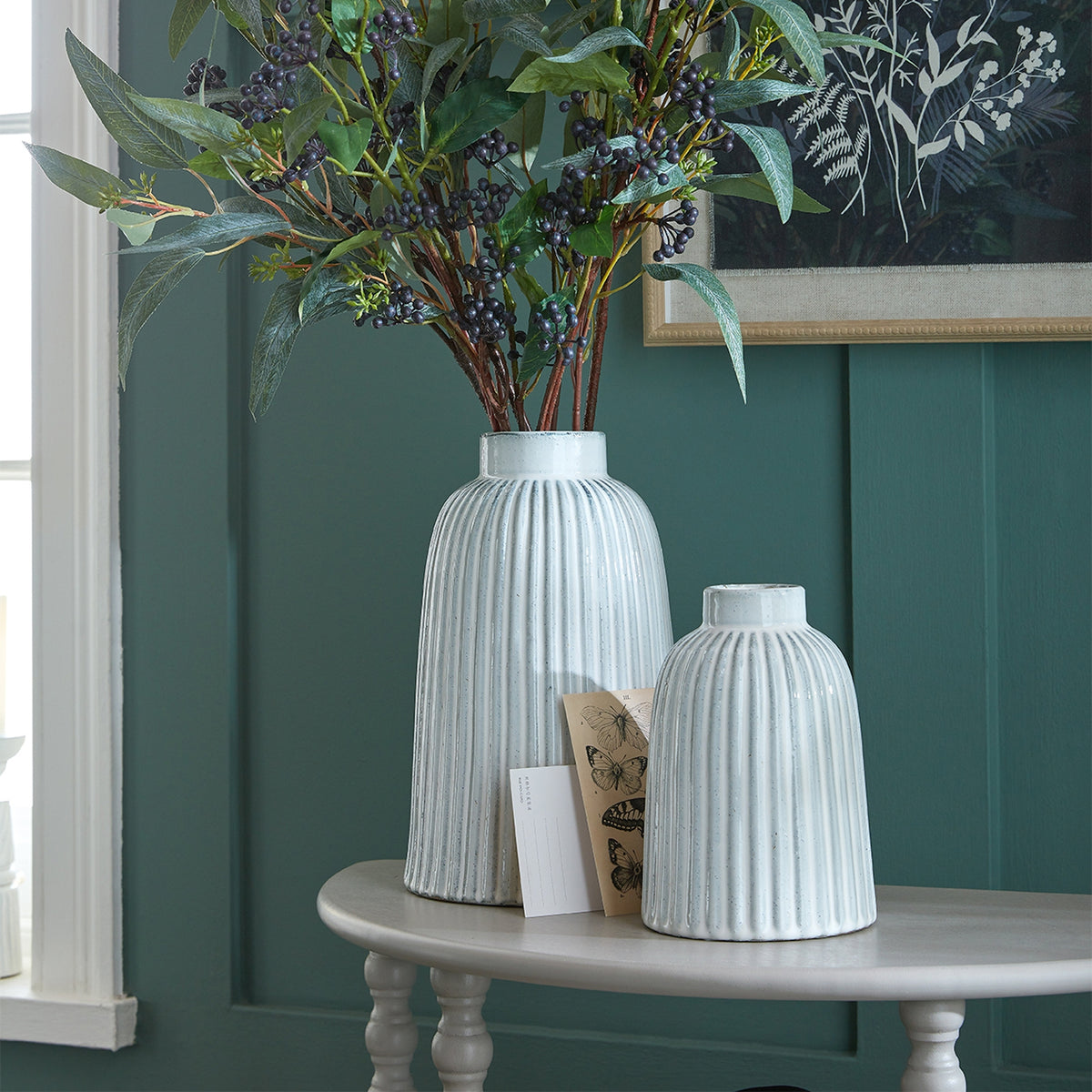 Monte Large Bell Vase - White