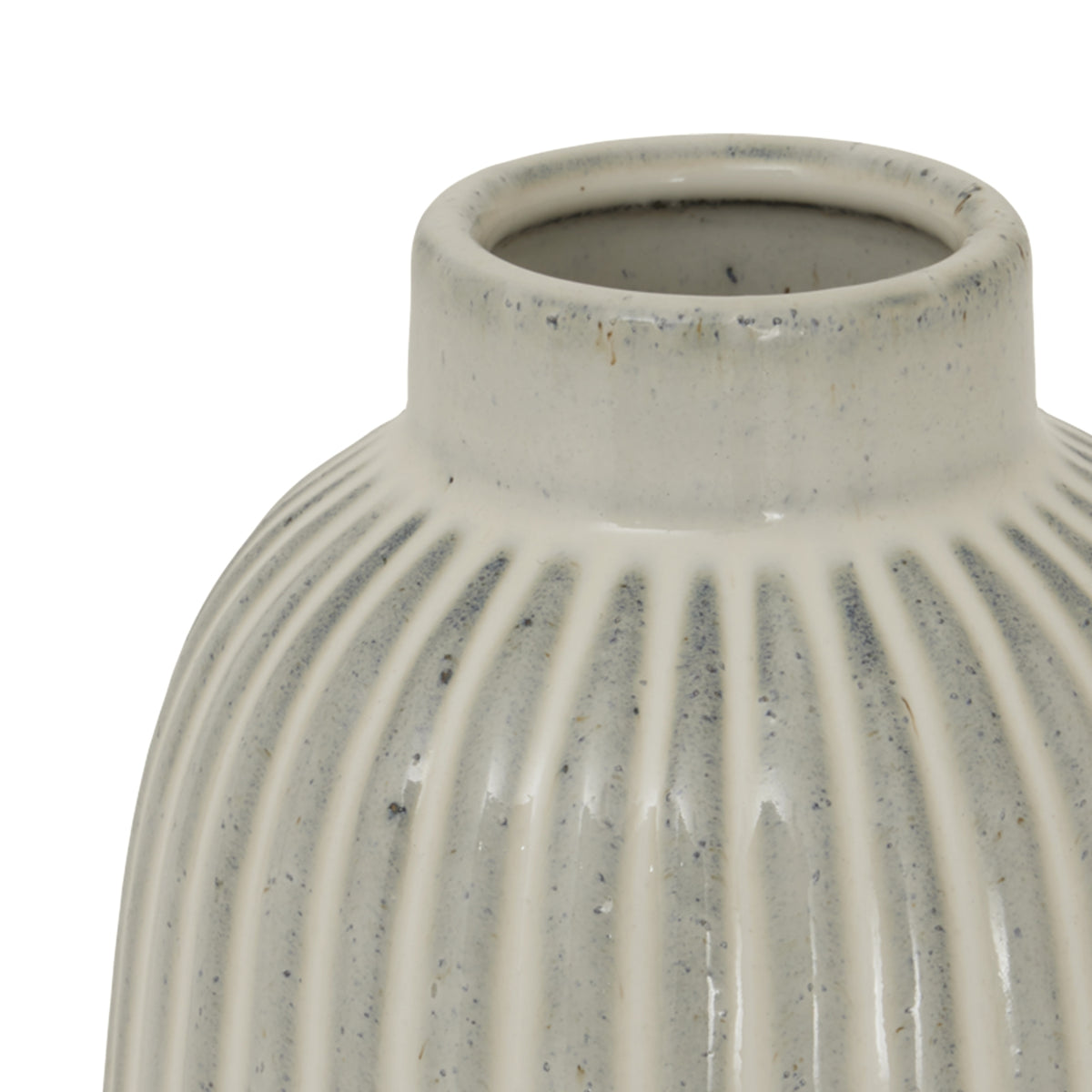 Monte Medium Bell Vase - White