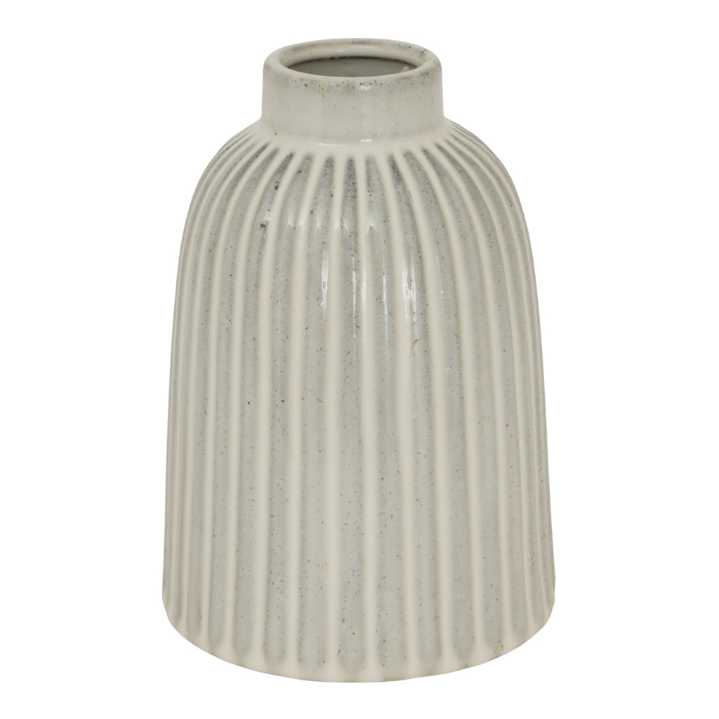 Monte Medium Bell Vase - White