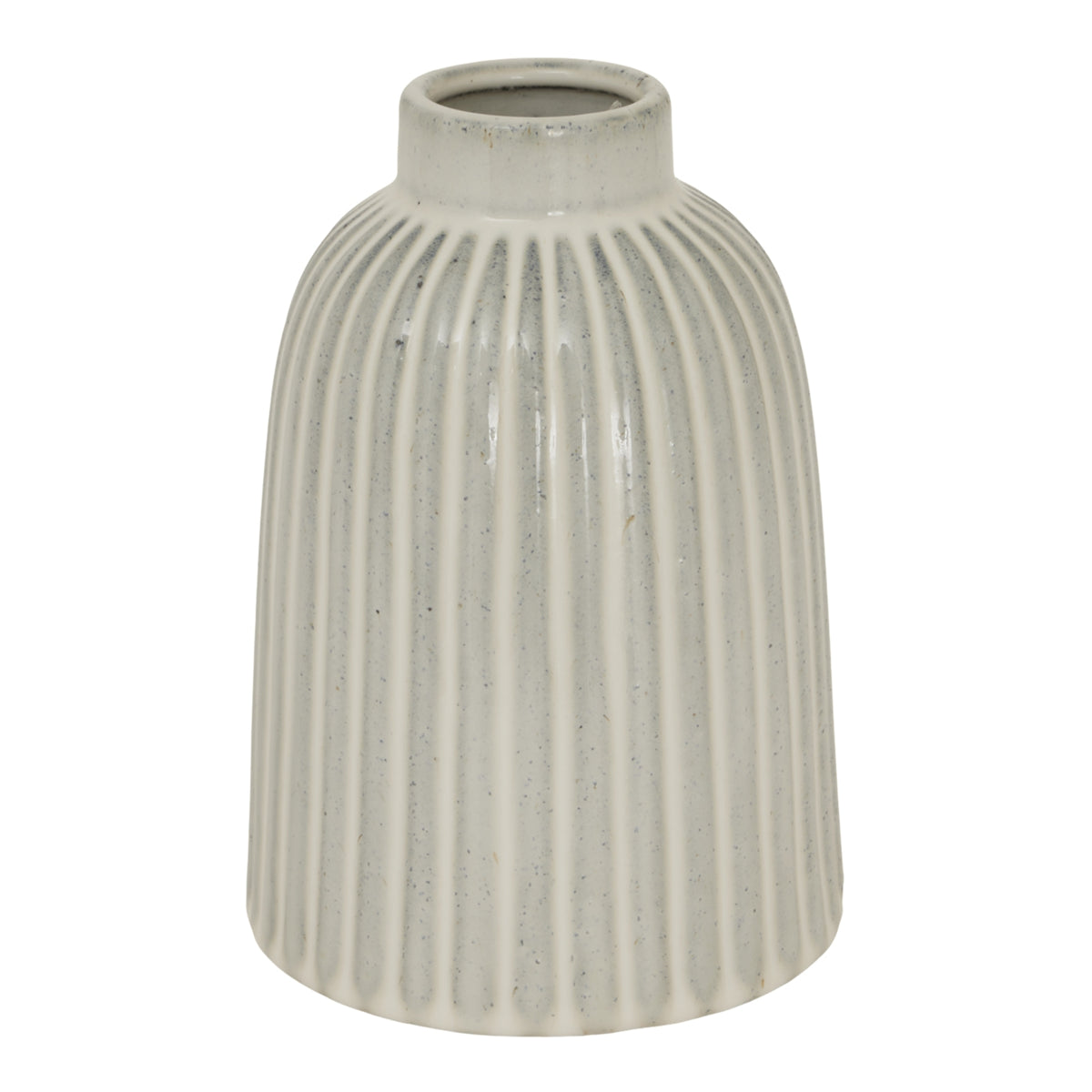 Monte Medium Bell Vase - White