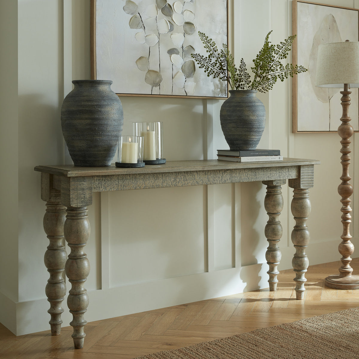 Rutland Collection Console Table - Brown