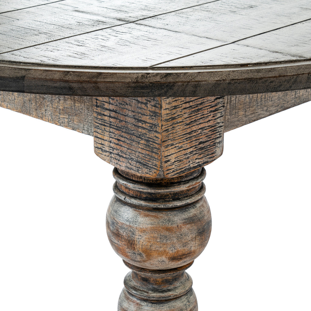 Rutland Collection Round Coffee Table - Brown