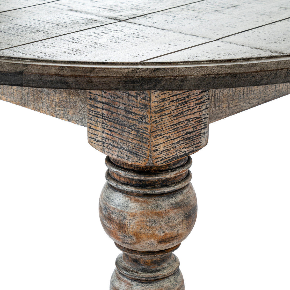 Rutland Collection Round Coffee Table - Brown