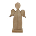 Large Natural Rustic Angel - Brown