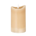 Luxe Collection Natural Glow 2.75X5 Taupe Melted Led Candle