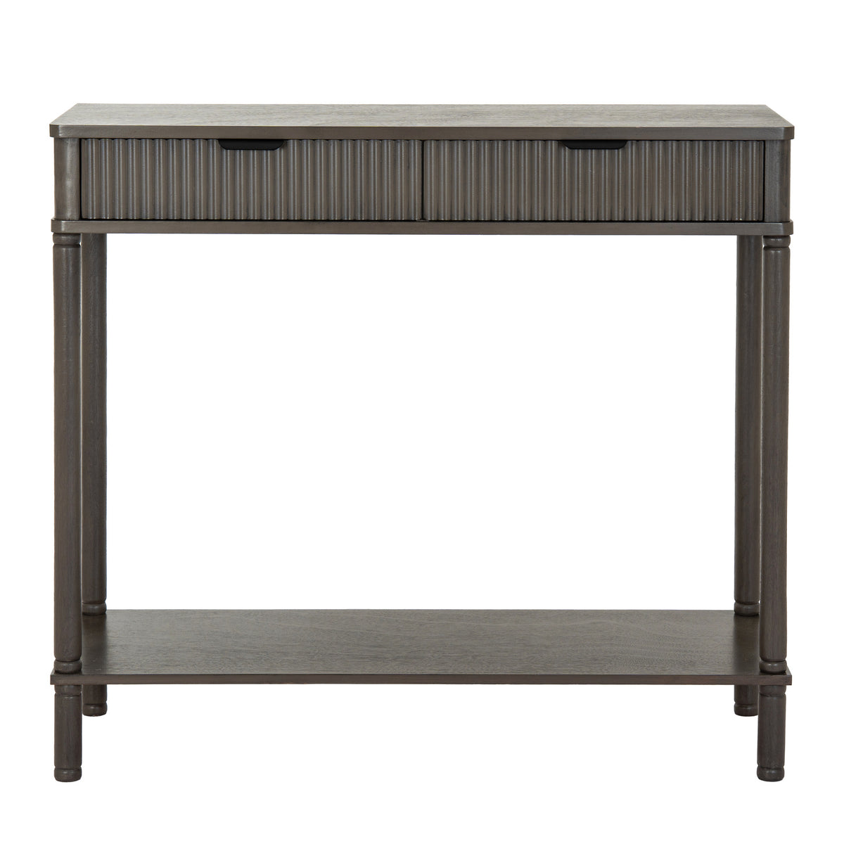Reed Collection Two Drawer Console - Brown
