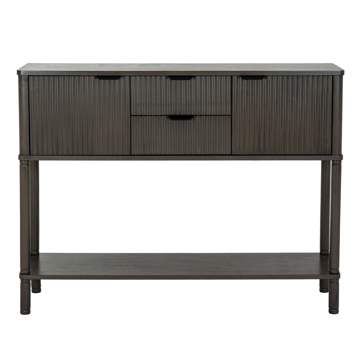 Reed Collection Two Drawer Two Door Console - Brown