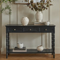 Contour Collection Three Drawer Console