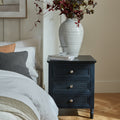 Contour Collection Three Drawer Side Table
