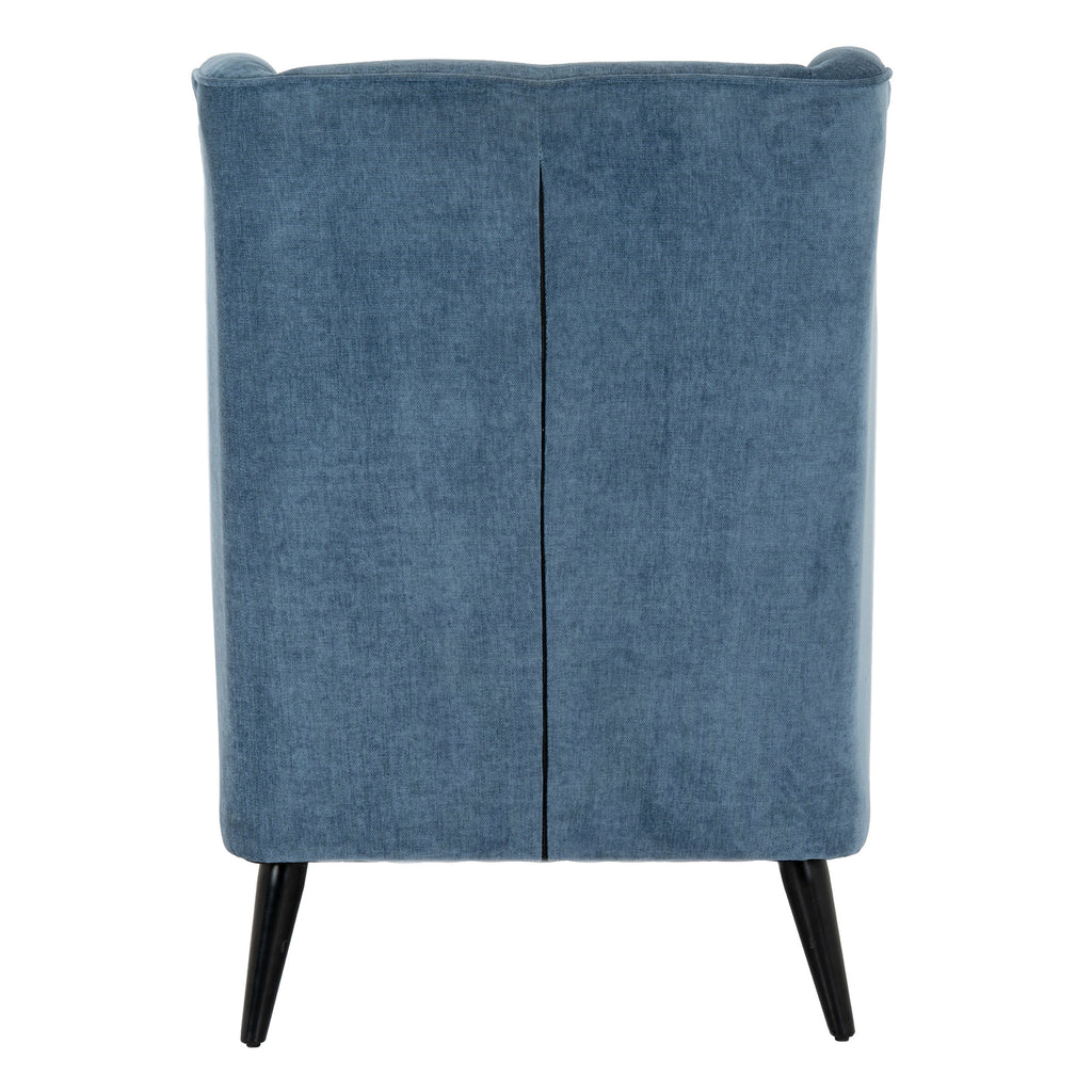 Vellis Wingback Armchair - Blue