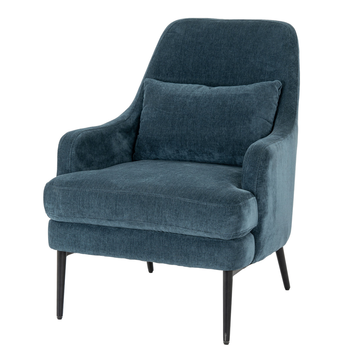 Avaris Wingback Armchair - Blue