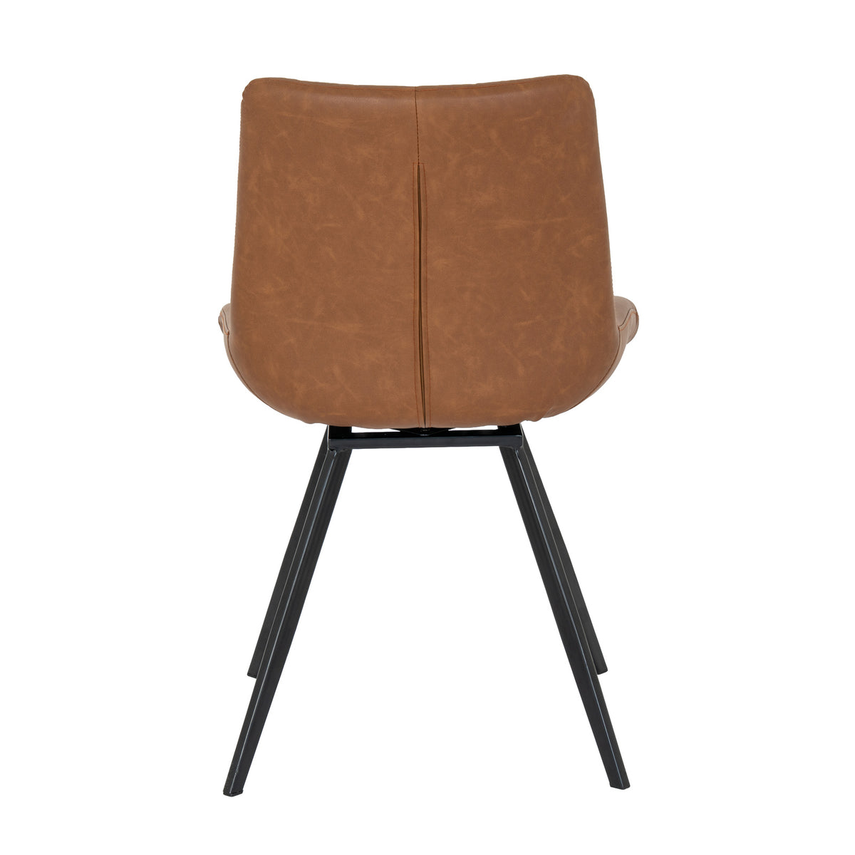 Malmo Tan Swivel Dining Chair, detail
