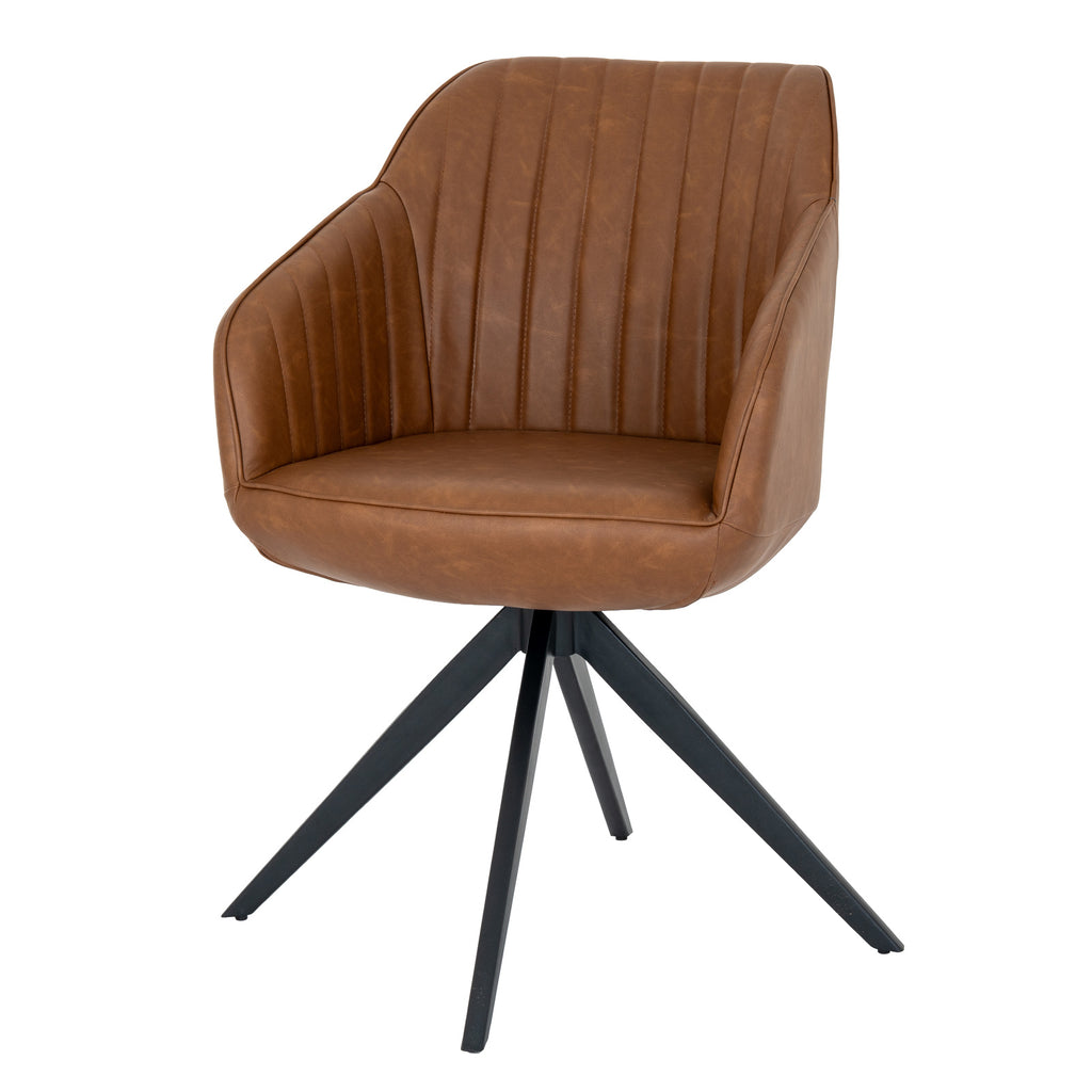 Uppsala Tan Chair - Brown