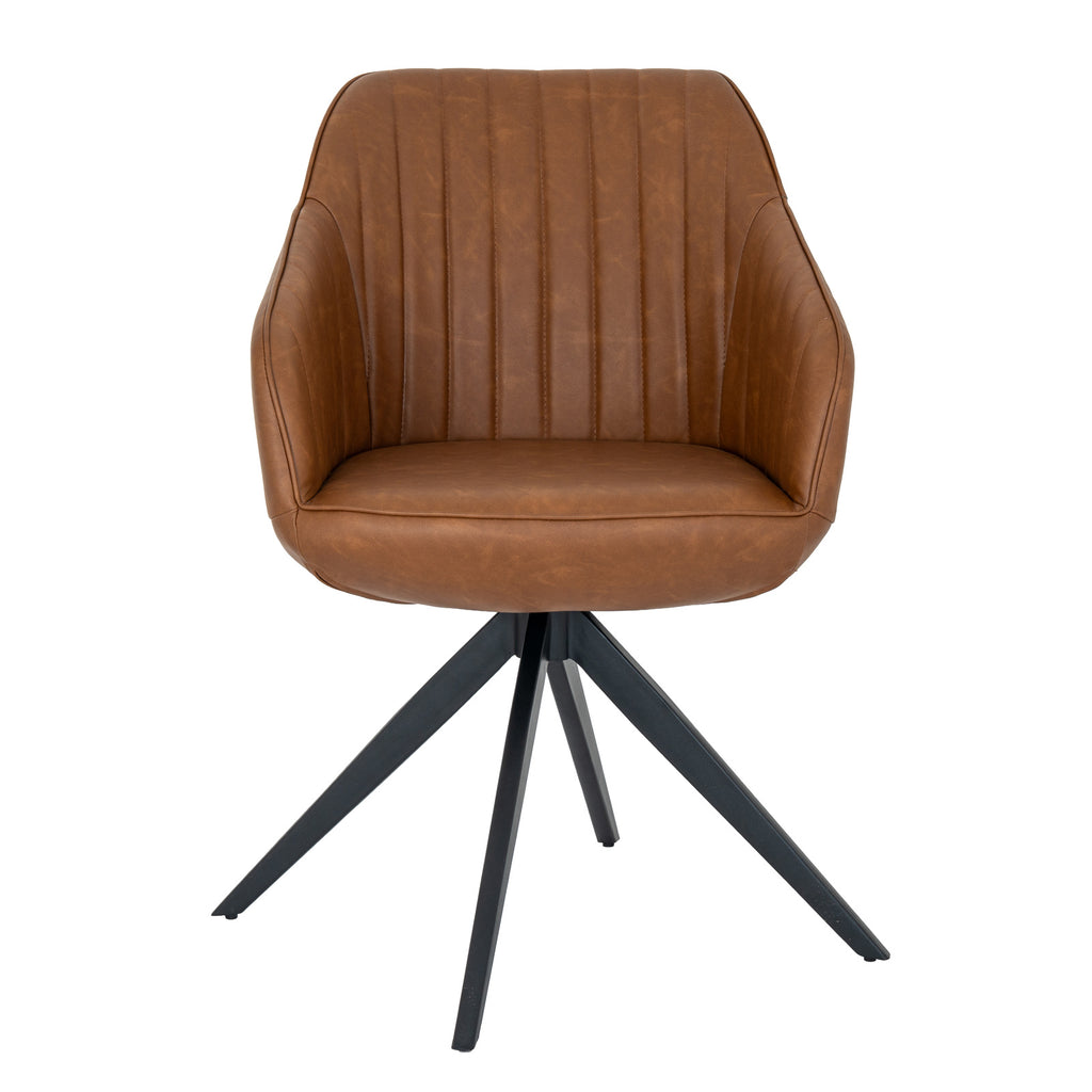Uppsala Tan Chair - Brown