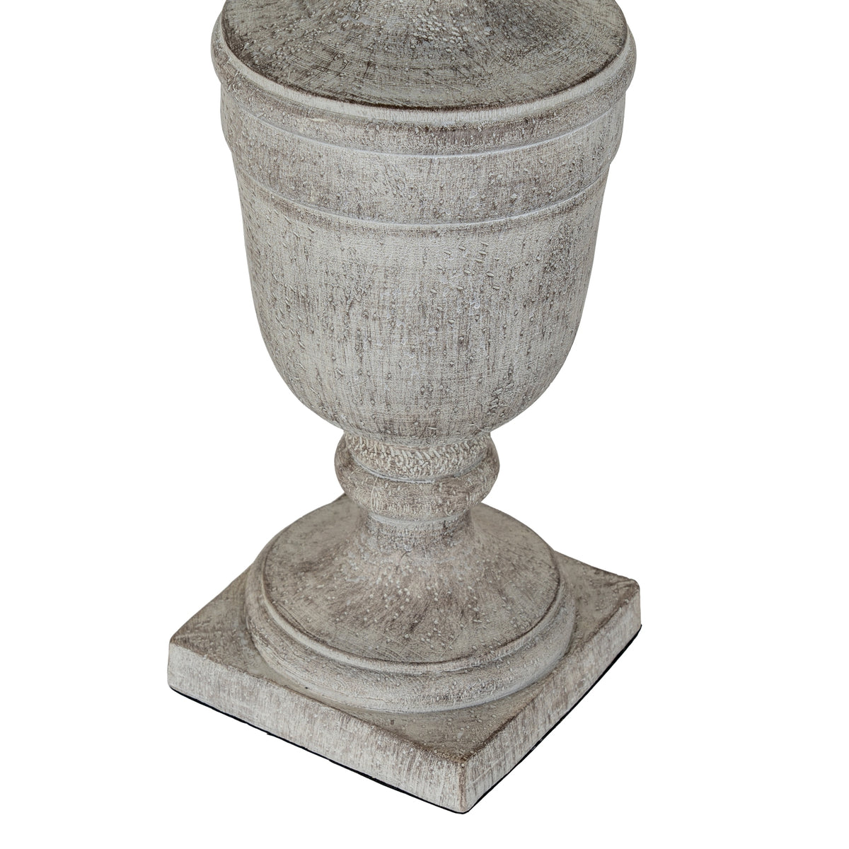 Ossia Table Lamp with Linen Shade - Grey