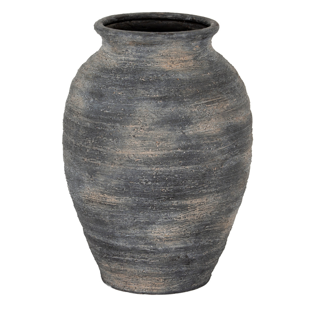 Marra Medium Olpe Vase - Black