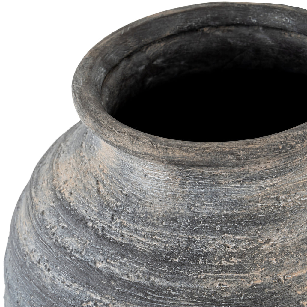 Marra Large Olpe Vase - Black