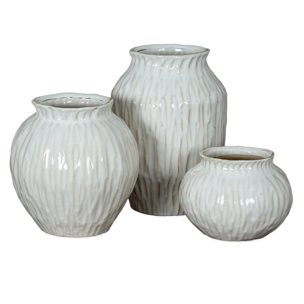 Numa Olpe Vase - White