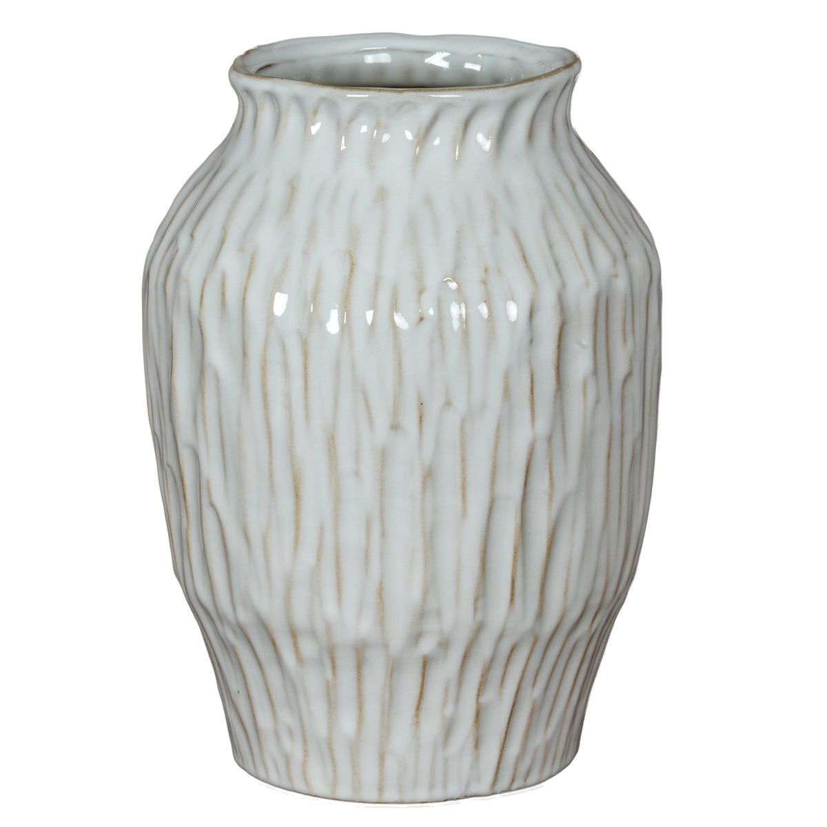 Numa Olpe Vase - White