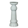 Sile Medium Pillar Candle Holder - White