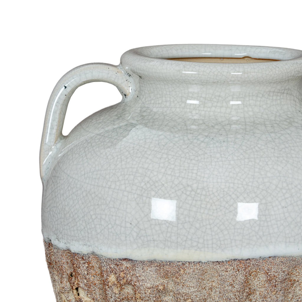 Thorne Medium Amphora Vase - White