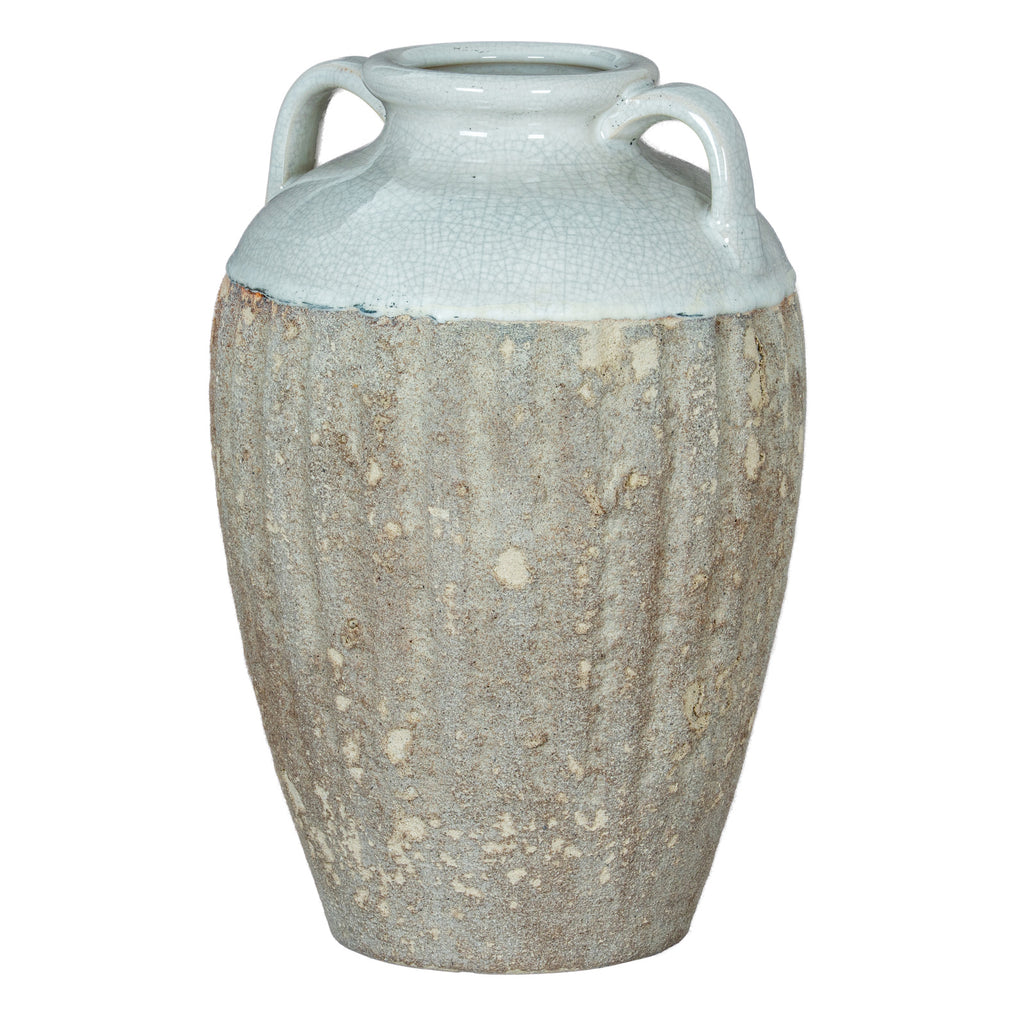 Thorne Large Amphora Vase - White