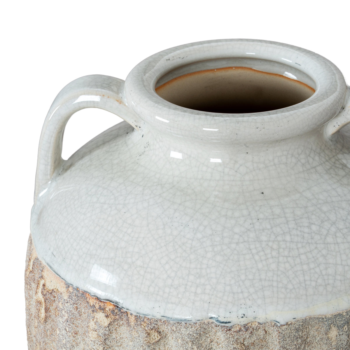 Thorne Large Amphora Vase - White