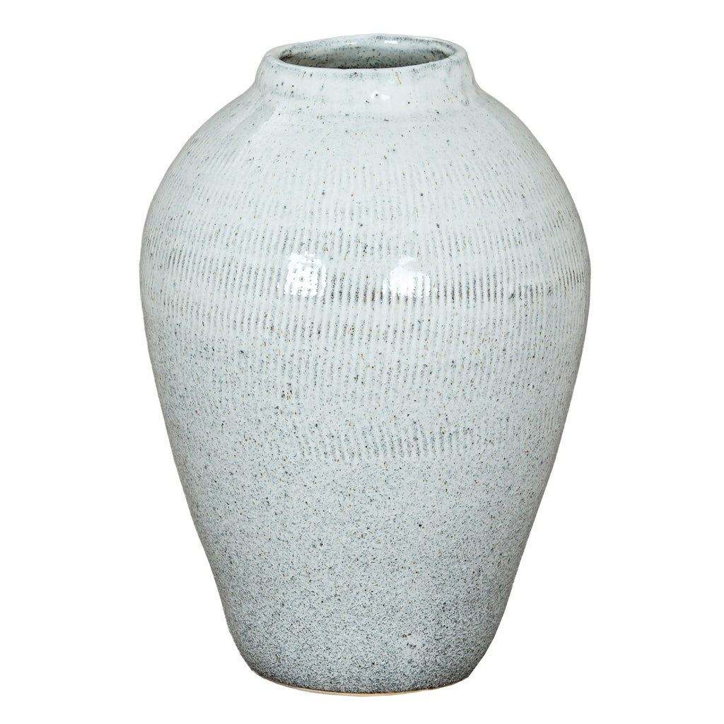 Kemi Large Olpe Vase - White