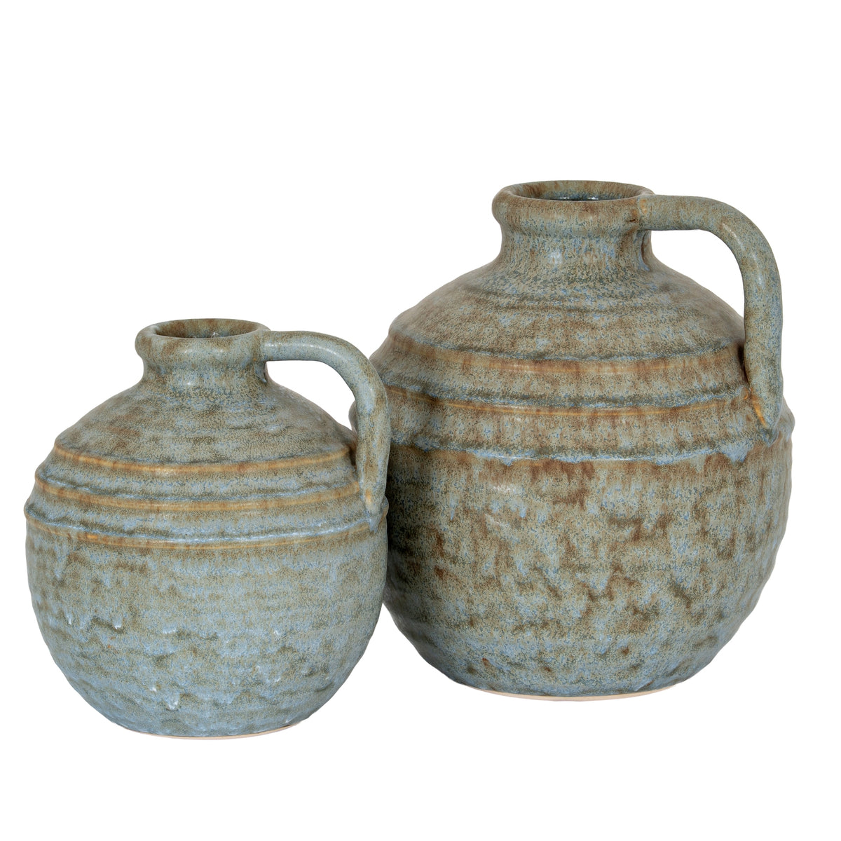 Capella Krater Large Jug Vase - Grey