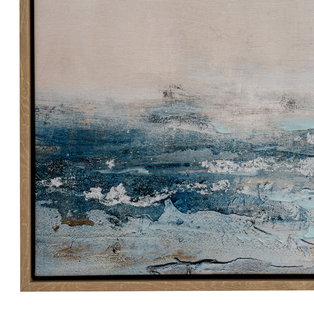 Stratos Hand Painted Canvas In Frame