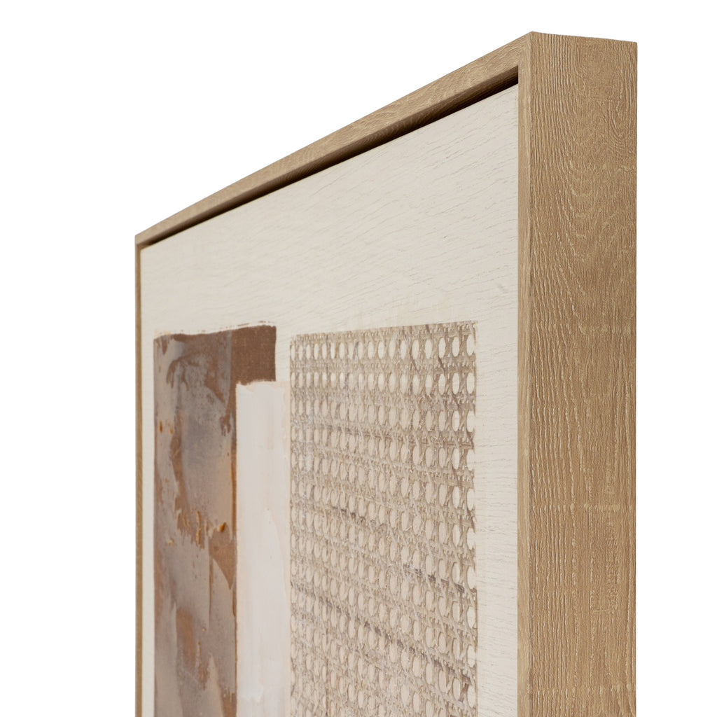 Sedora Hand Painted Canvas In Frame - Multi-coloured