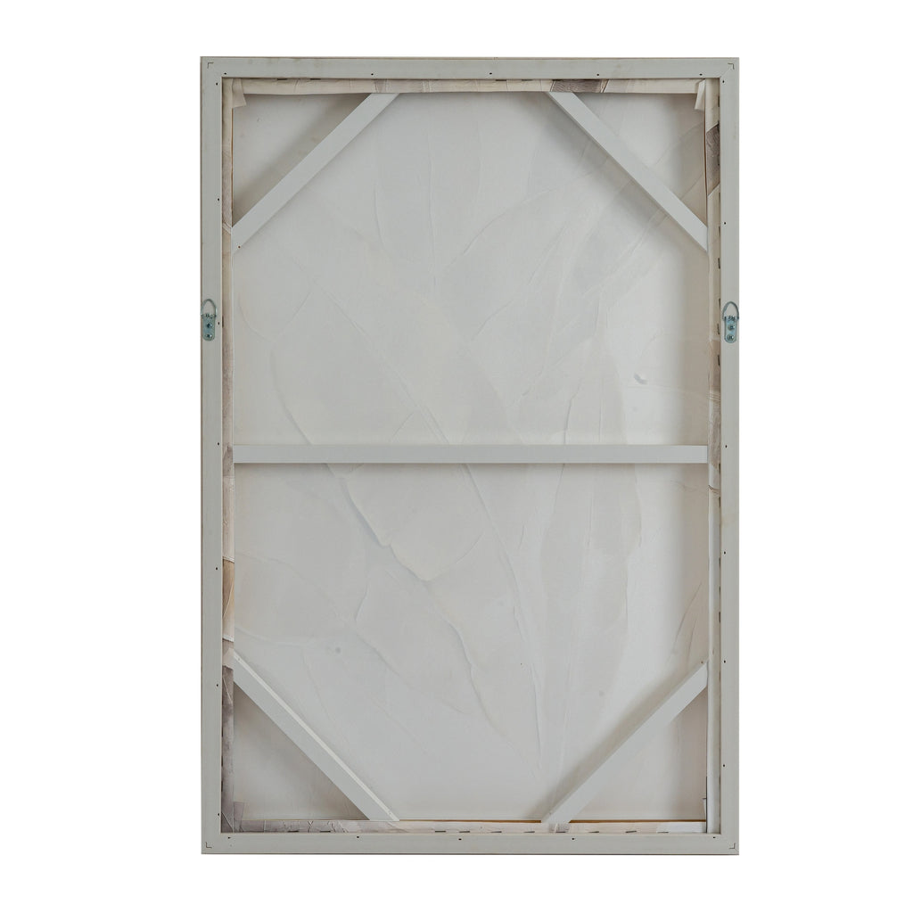 Folira Hand Painted Canvas In Frame - Multi-coloured