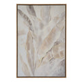 Folira Hand Painted Canvas In Frame - Multi-coloured