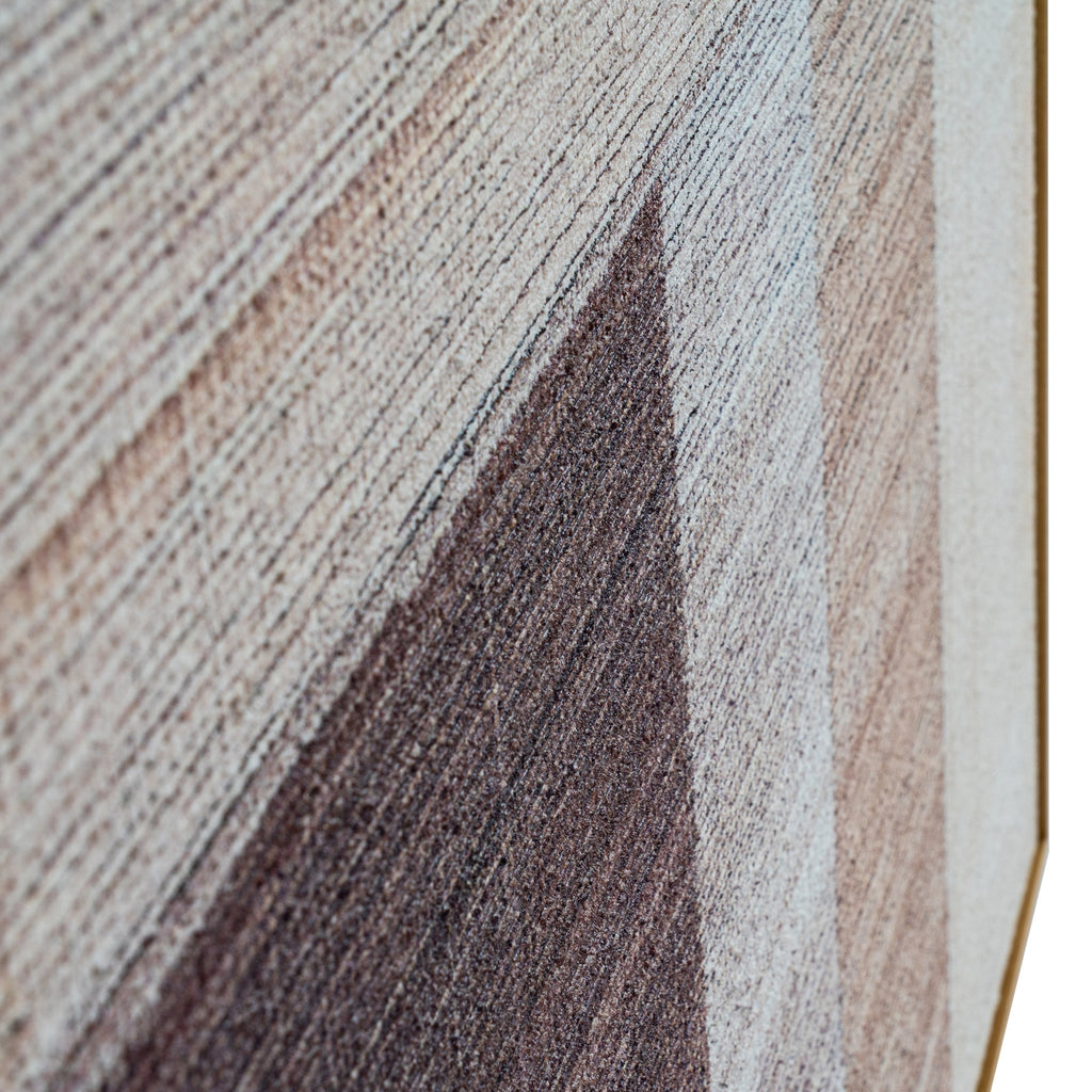 Umbora Hand Painted Canvas In Frame - Multi-coloured