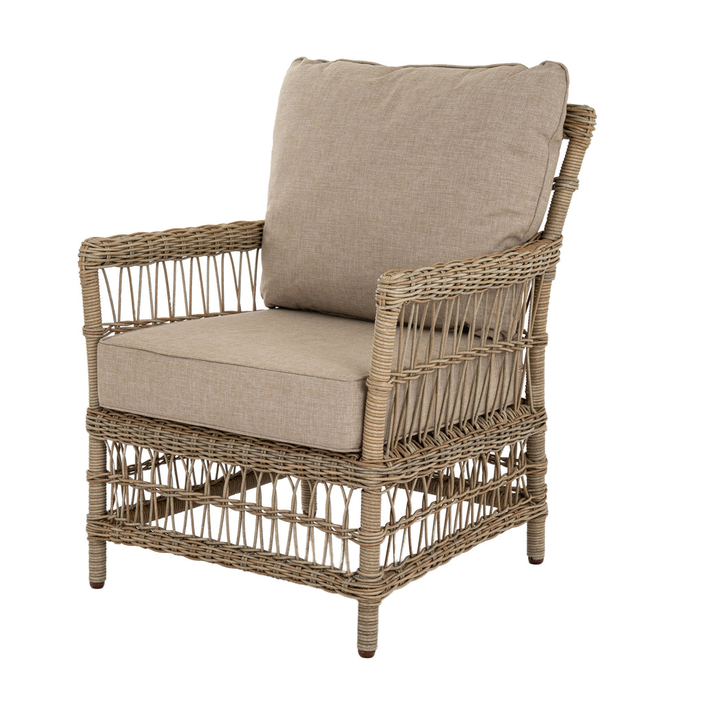 Provence Collection Outdoor 4 Seater Lounge Set - Beige