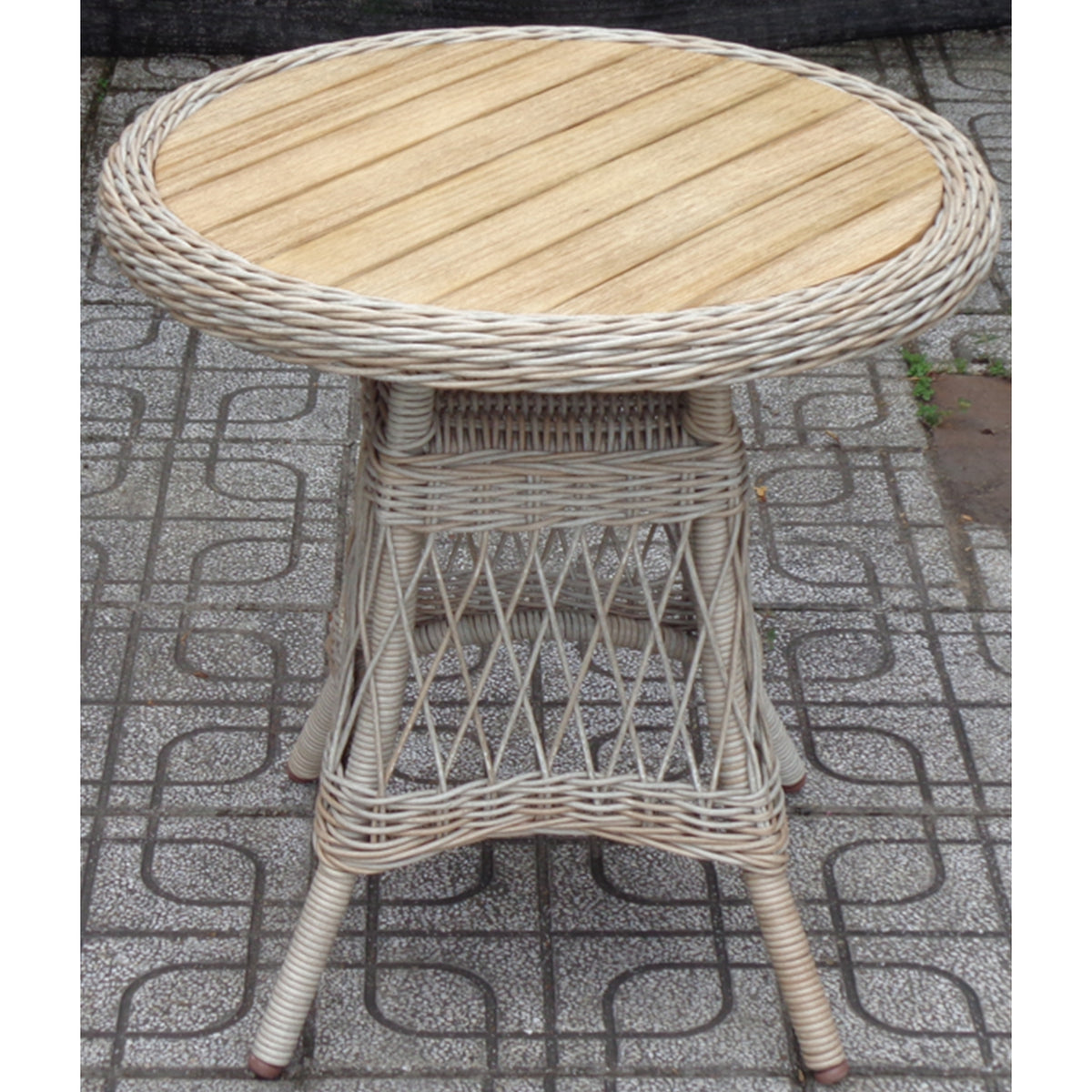 Provence Collection Outdoor Bistro Table - Beige