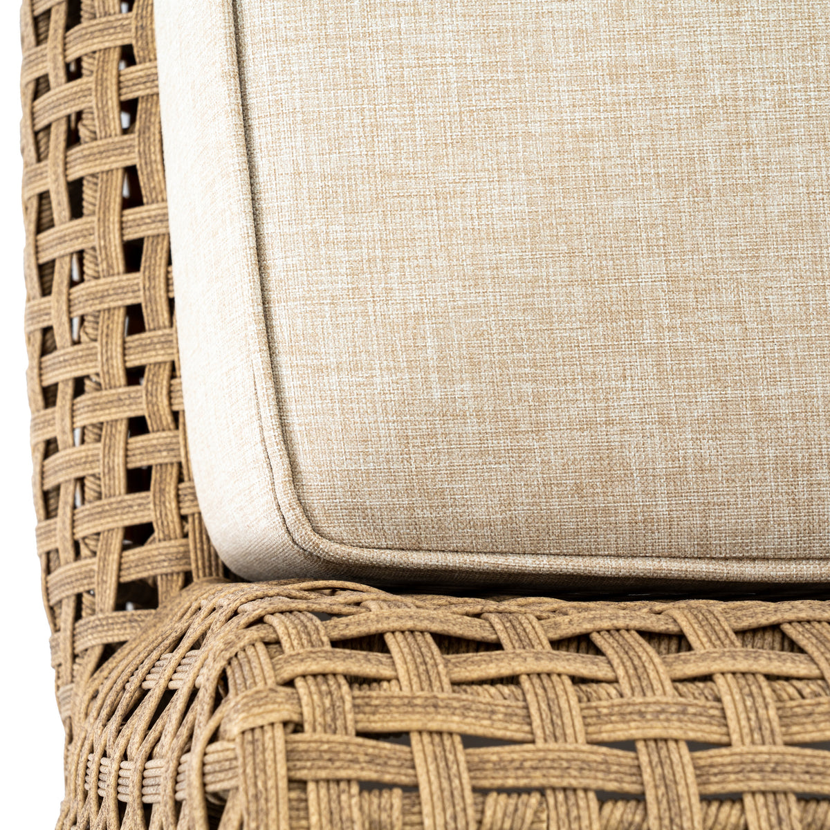Bloom Collection Outdoor Large Lounge Chair - Brown
