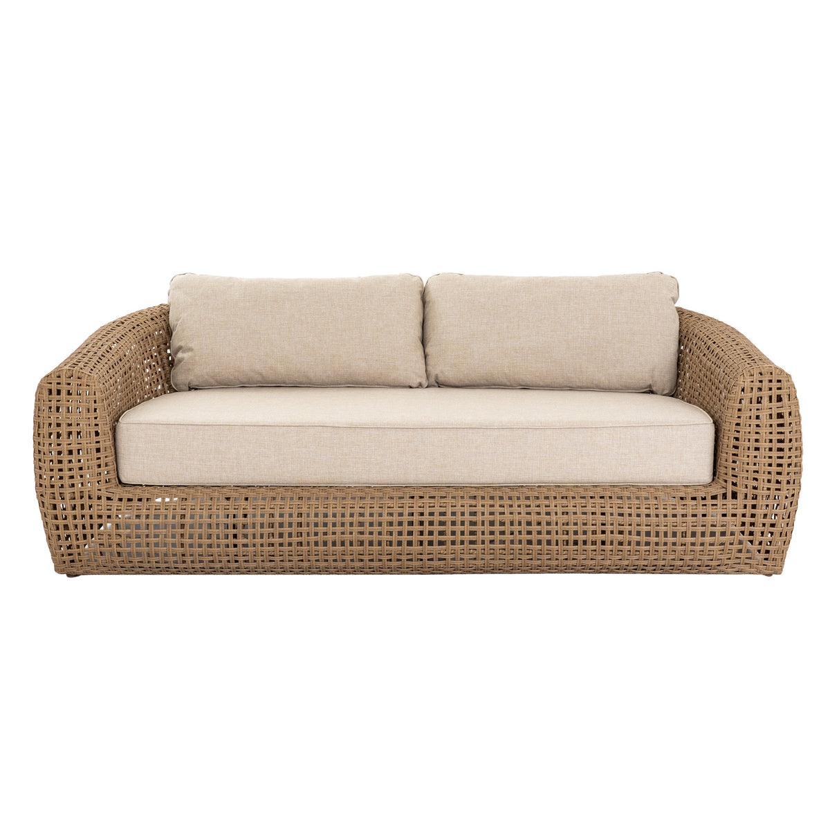 Bloom Collection Outdoor Sofa - Brown