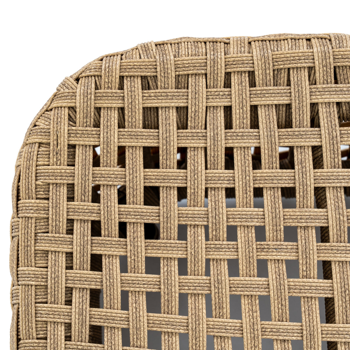 Bloom Collection Outdoor Footstool - Brown