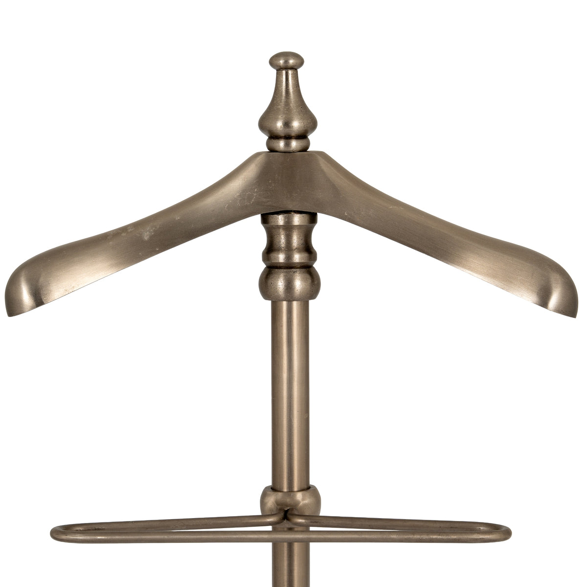 Antiqued Silver Valet Stand - Silver