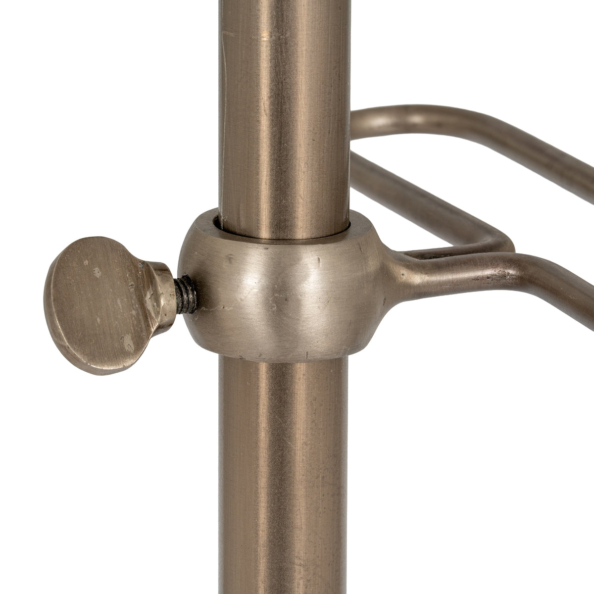 Antiqued Silver Valet Stand - Silver